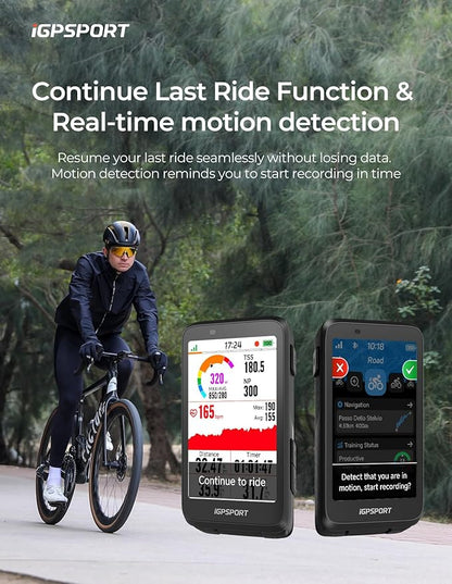 iGPSPORT Bike Computer BiNavi