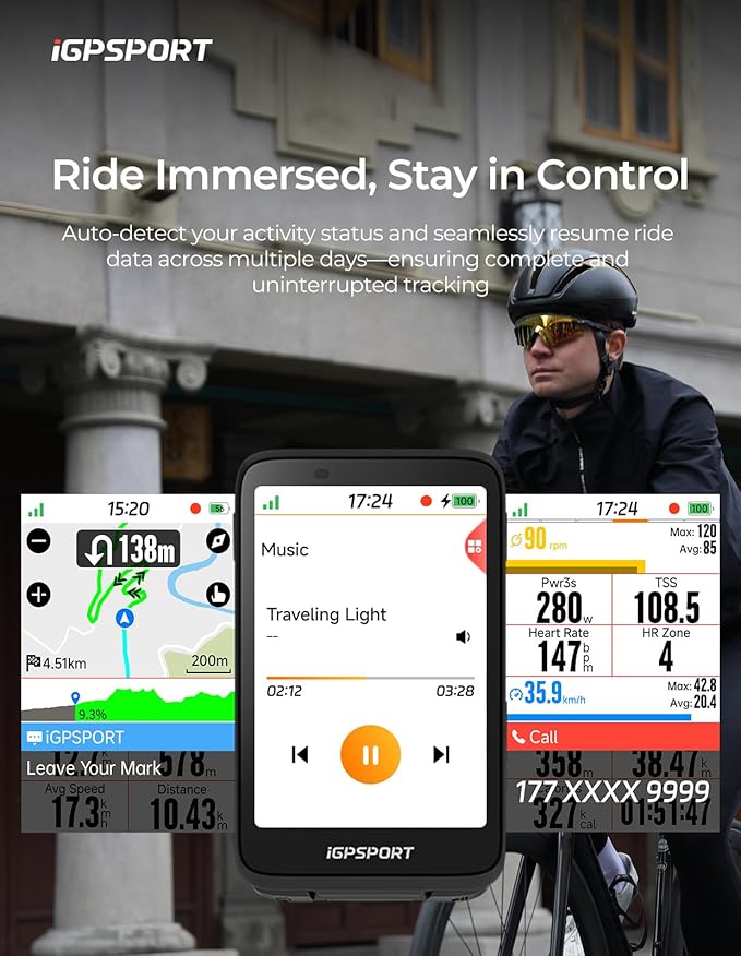 iGPSPORT Bike Computer BiNavi