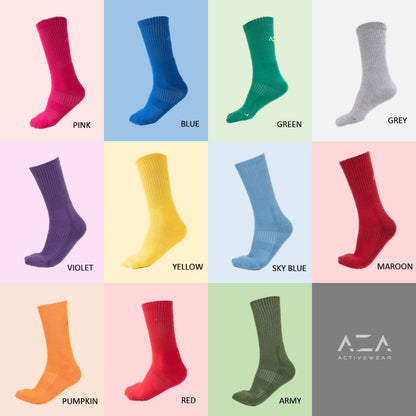 AZA Socks Colorful Edition - Maroon