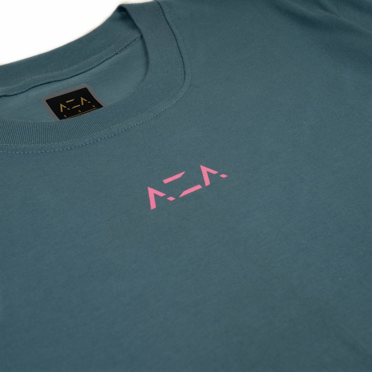AZA T-Shirt Pro Basic Edition (Vol.2) - Mineral Blue / Pink