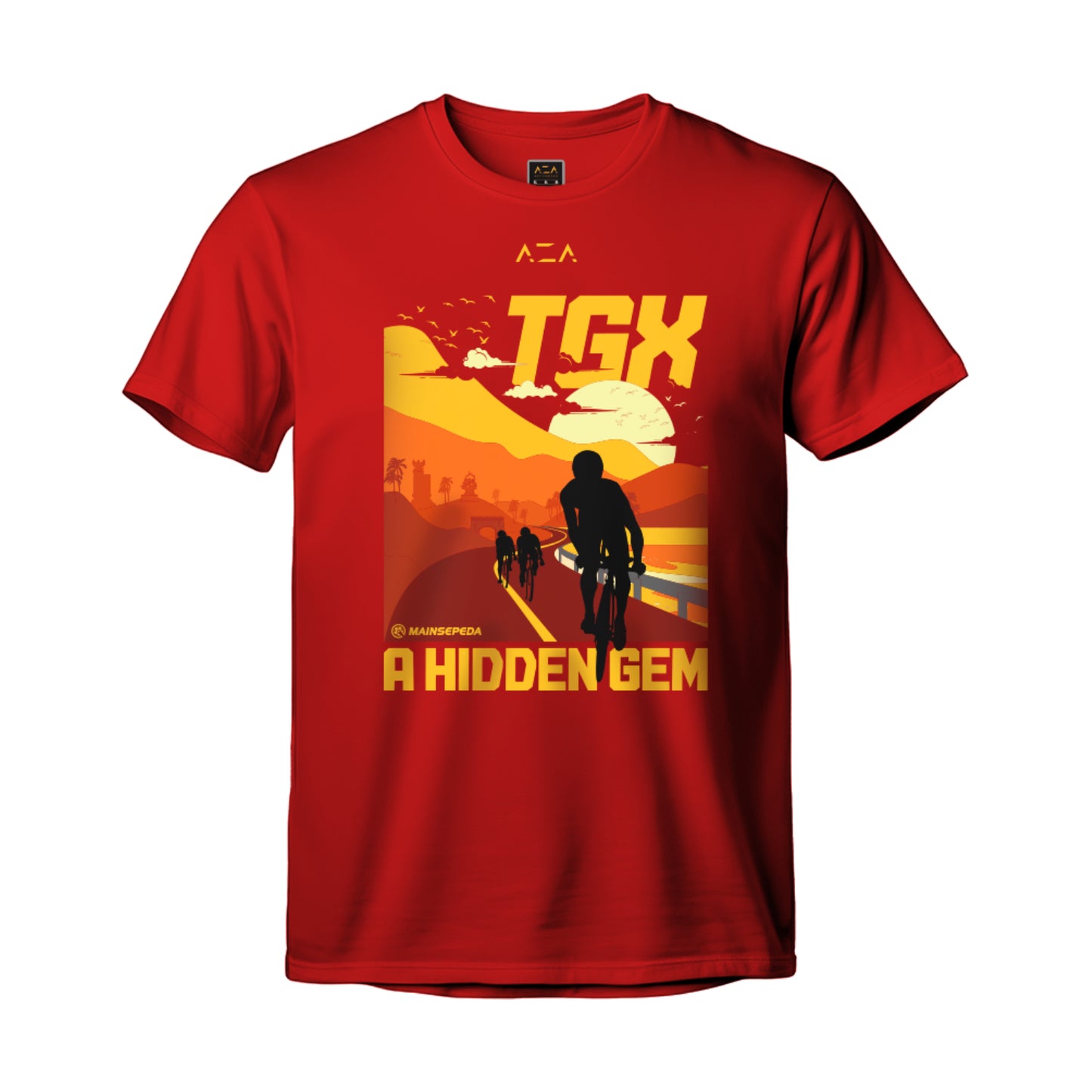 AZA x Mainsepeda A Hidden Gem TGX T-shirt