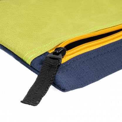 AZA Pouch Travel Two Tone Edition - Navy / Lime
