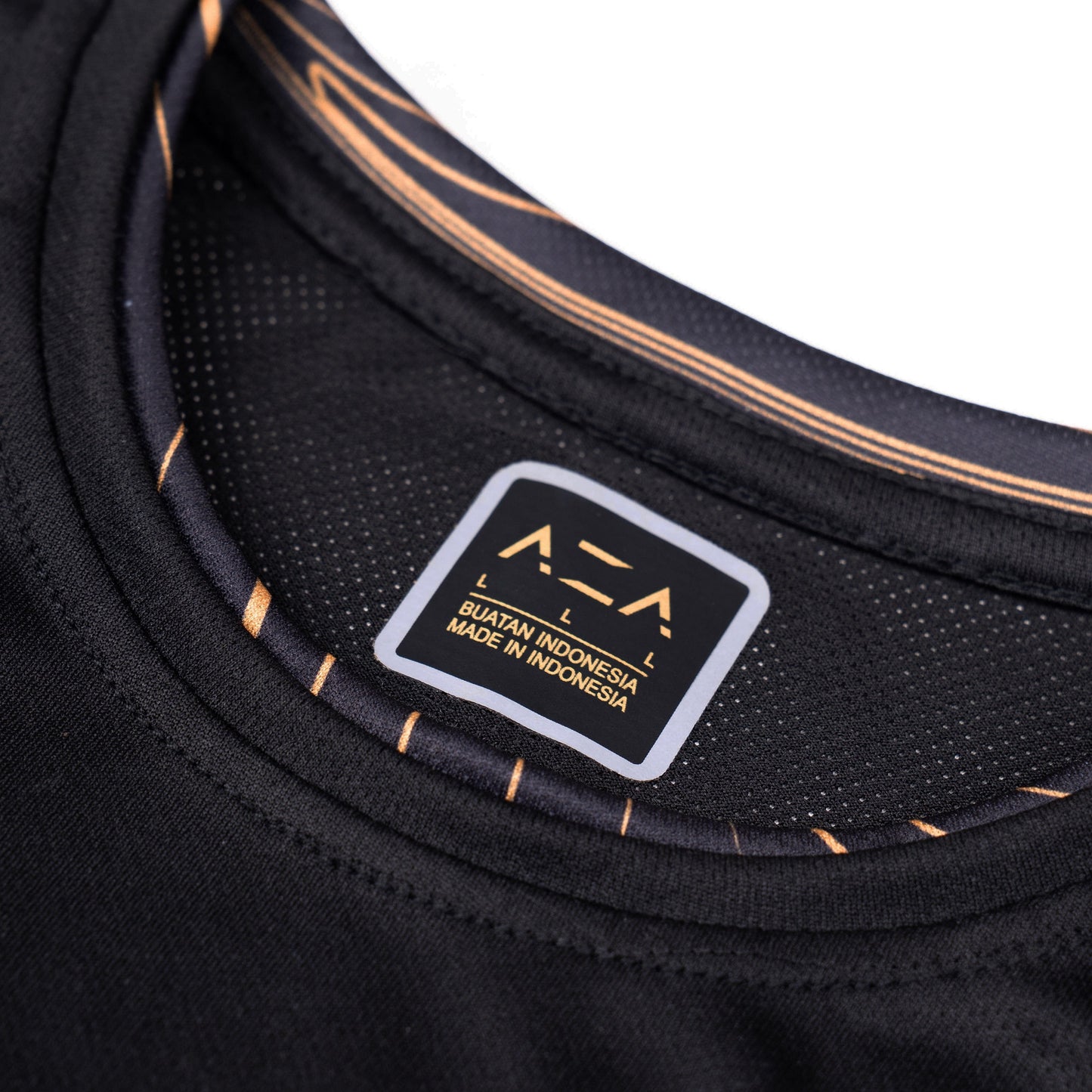 AZA Shirt Performance Dark Series - Black / Gold