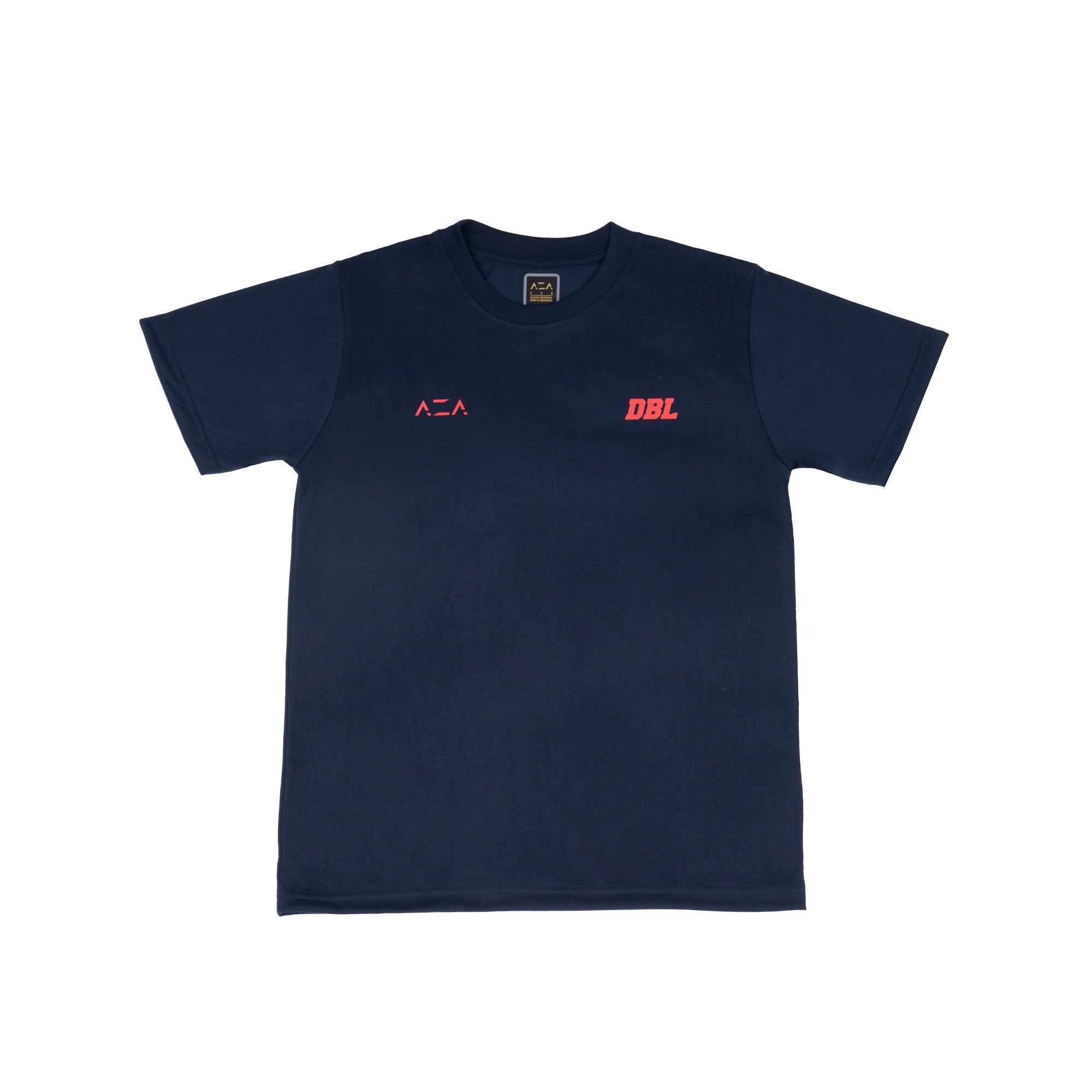AZA x DBL T-Shirt Pro Basic Varsity Series - Navy – AZA Active Wear