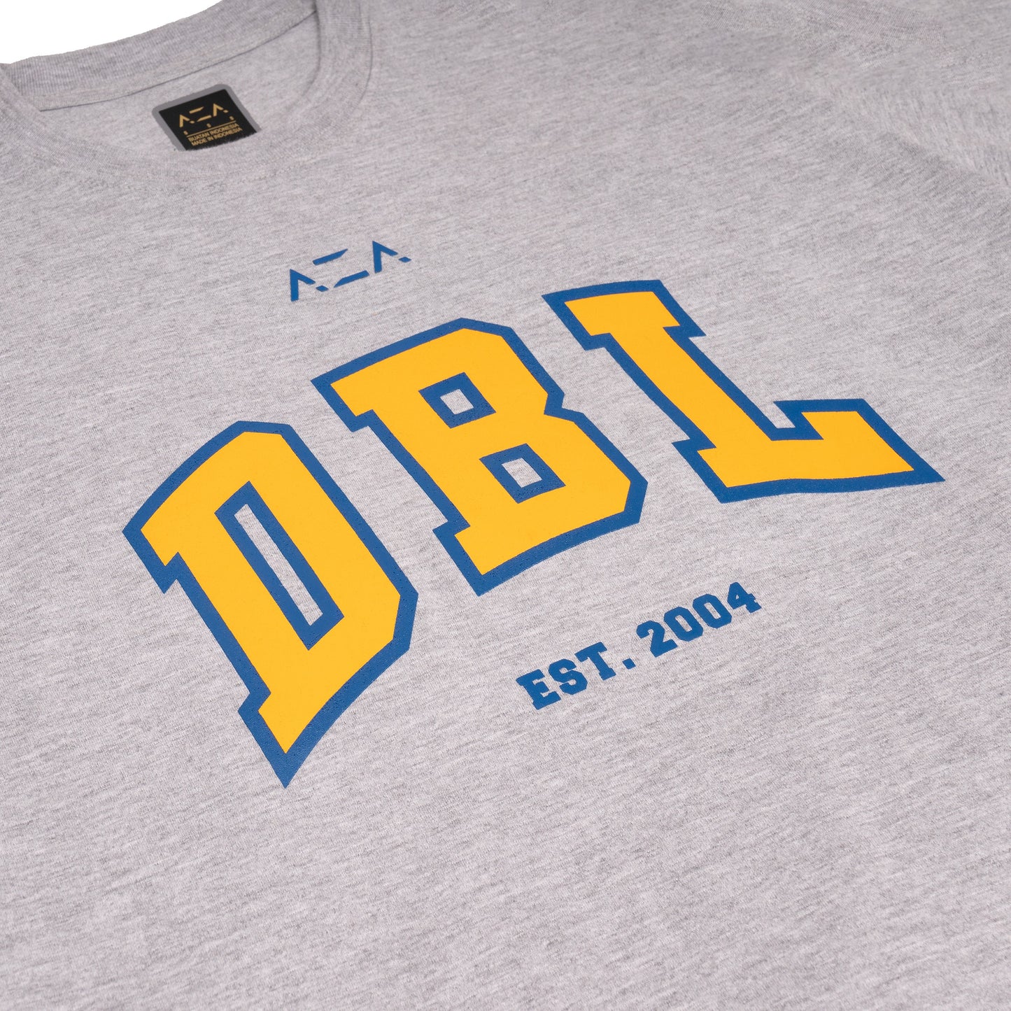 AZA x DBL T-Shirt Varsity Series EST 2004 - Misty Grey