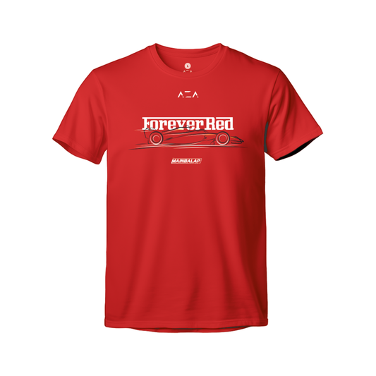 AZA x Mainbalap Forever Red T-Shirt - Red