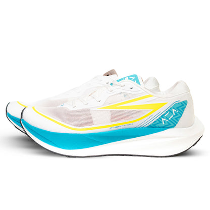 AZA RUN 1 Pygmalion Fresh Morning Running Shoes - White Blue