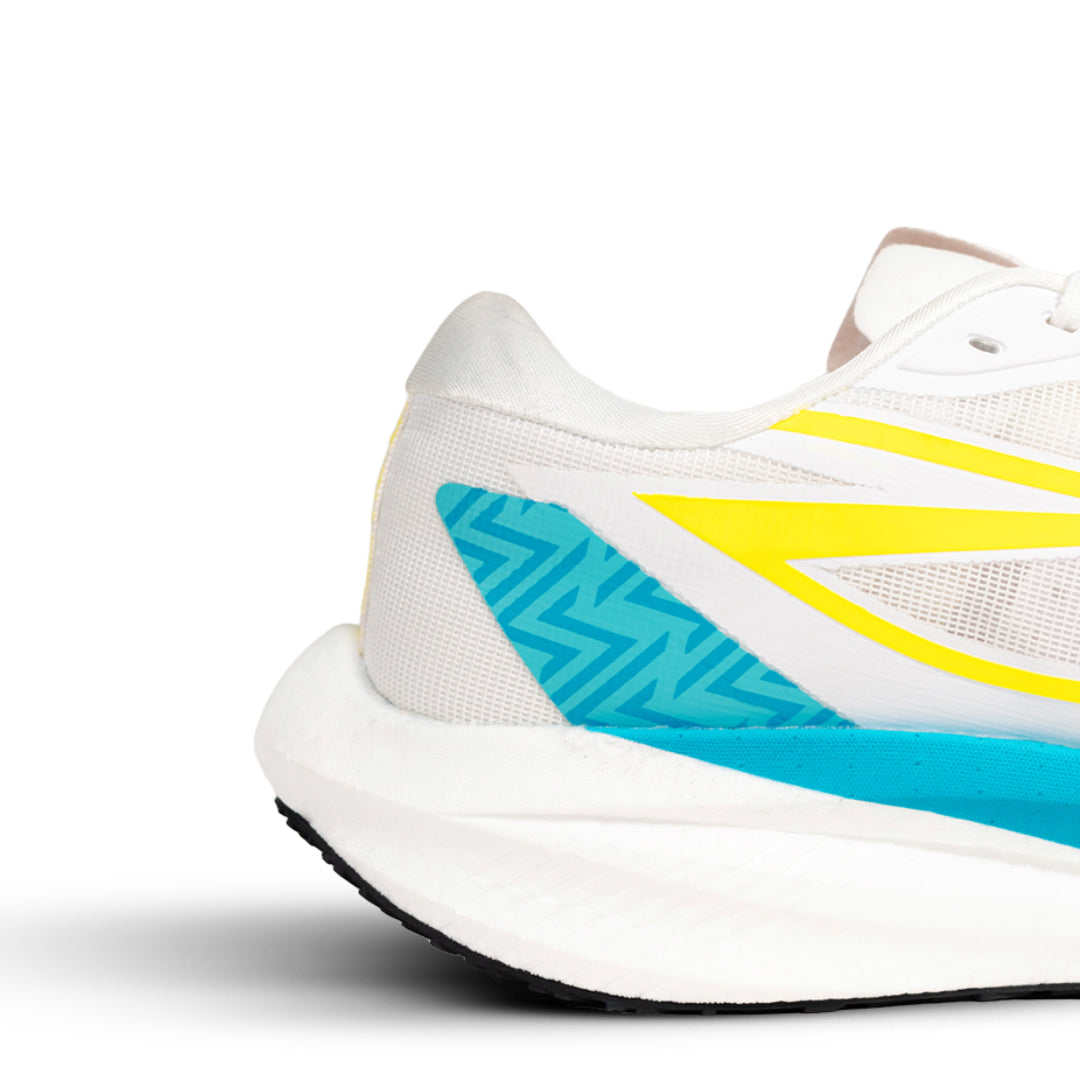 AZA RUN 1 Pygmalion Fresh Morning Running Shoes - White Blue