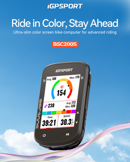 iGPSPORT BSC200S Bike Smart Computer