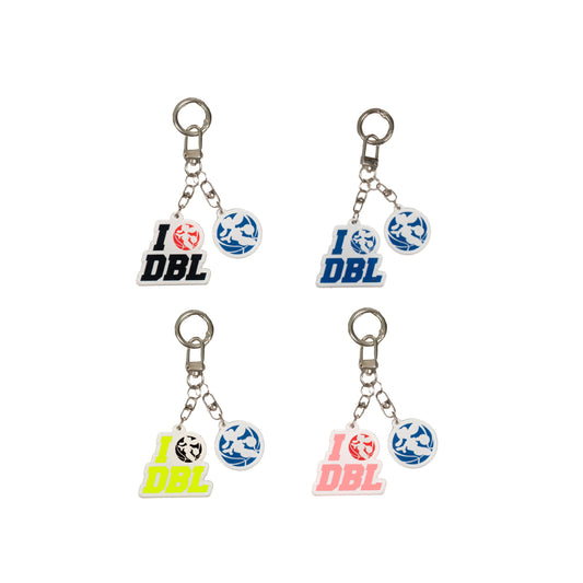 AZA I Love DBL Acrylic Keychain