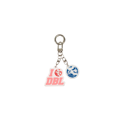 AZA I Love DBL Acrylic Keychain