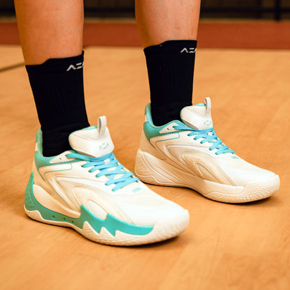 AZA Fundamental 3.0 Winstreak Basketball Shoes - White