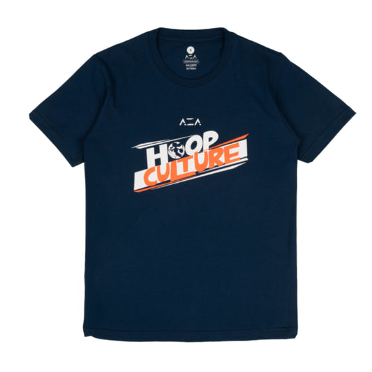 AZA x DBL Hoop Culture T-Shirt - Navy