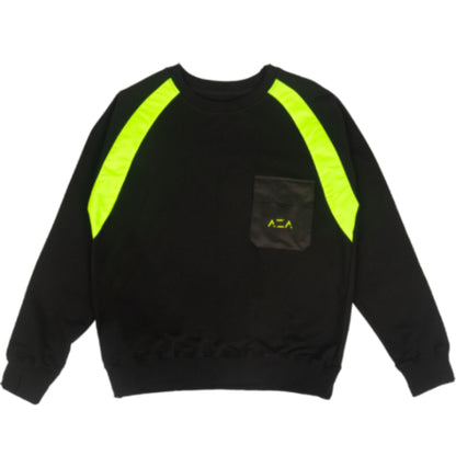 AZA Combination Pocket Crewneck Jacket