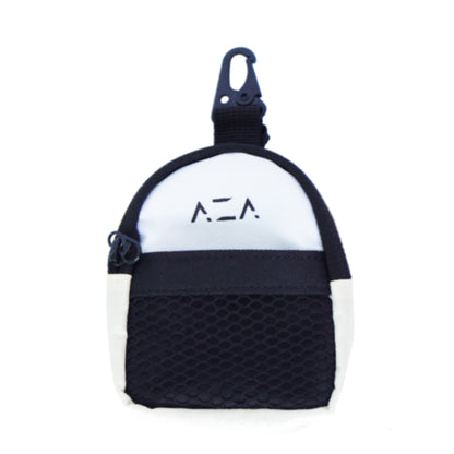 AZA Mini Bag Color Block Coin Purse Keychain
