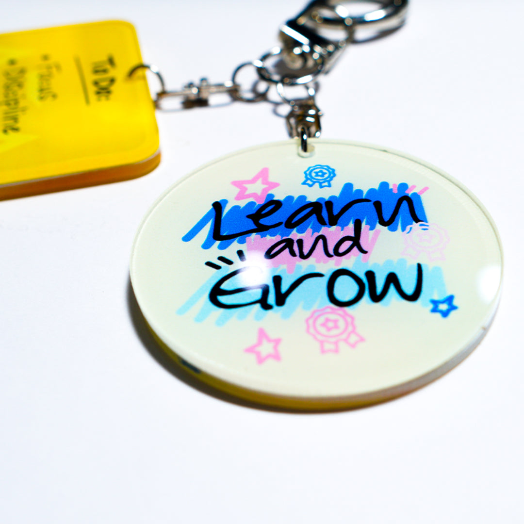 AZA Champions To Do List Keychain - Yellow