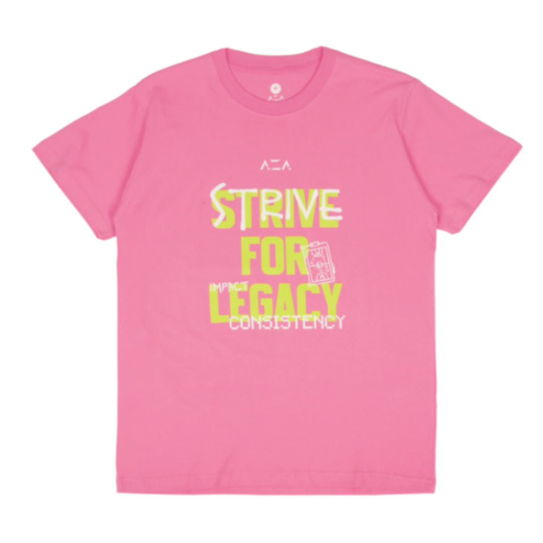 AZA x DBL Strive For Legacy T-Shirt - Pink