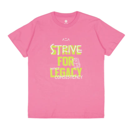 AZA x DBL Strive For Legacy T-Shirt - Pink