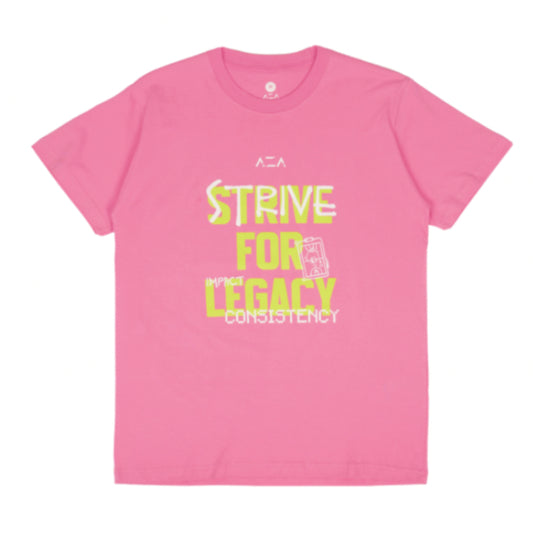 AZA x DBL Strive For Legacy T-Shirt - Pink