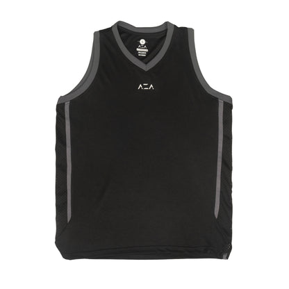 AZA Court Essentials Basketball Jersey - Black