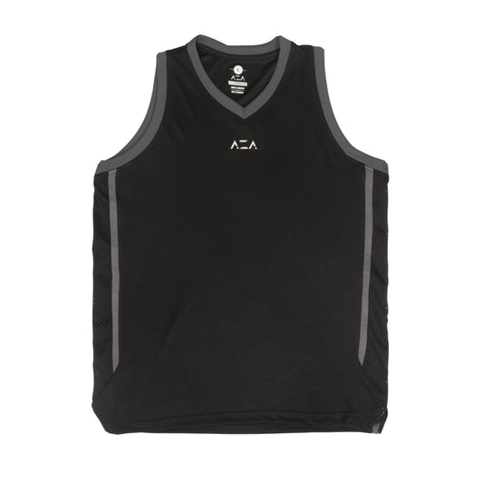 AZA Court Essentials Basketball Jersey - Black