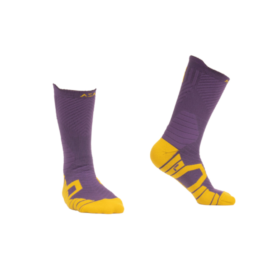AZA Ignite Crew Socks - Purple