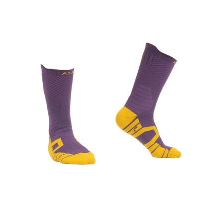 AZA Ignite Crew Socks - Purple