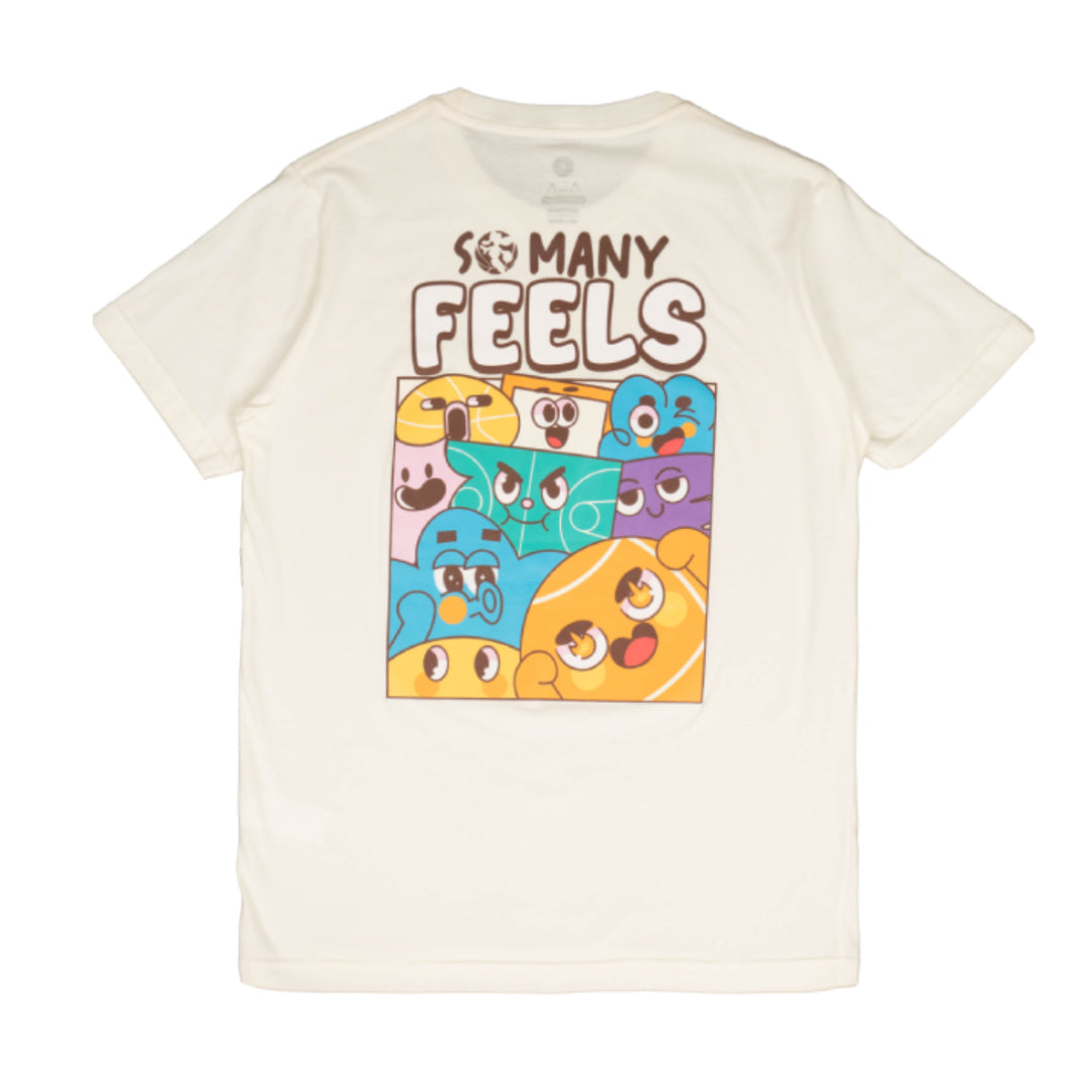 AZA x DBL So Many Feels T-Shirt - White