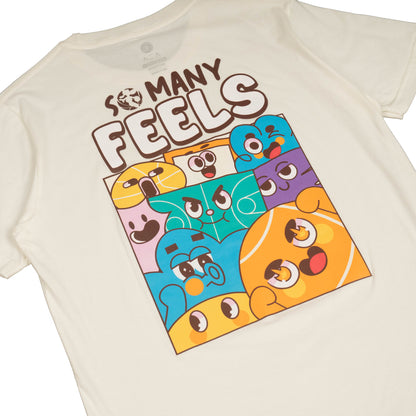 AZA x DBL So Many Feels T-Shirt - White