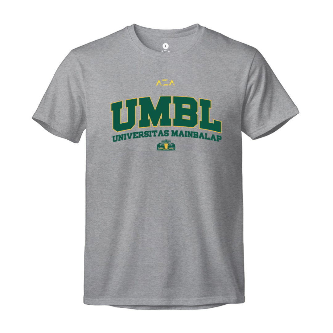 AZA x MAINBALAP UMBL Retro T-Shirt - Grey