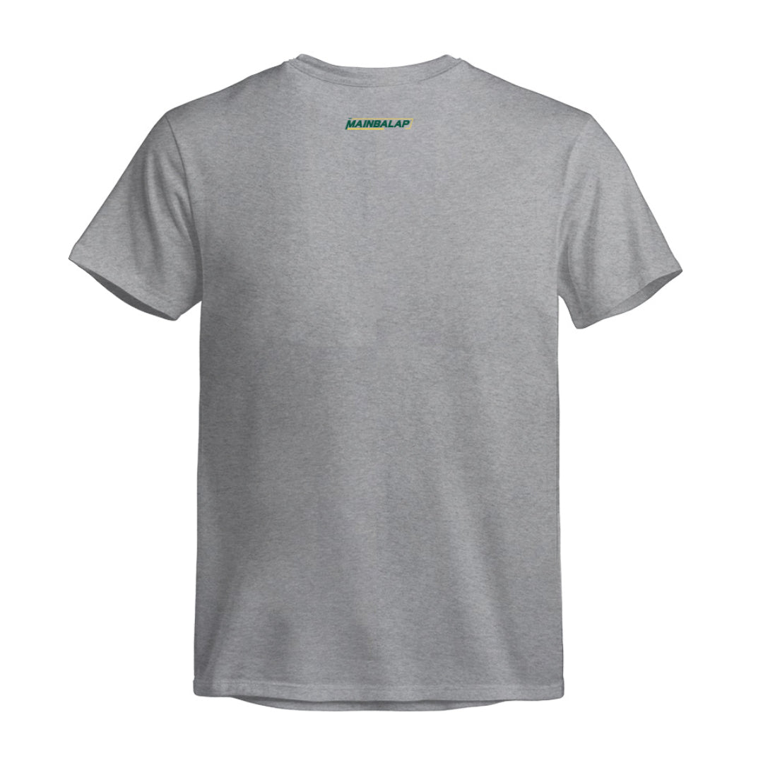 AZA x MAINBALAP UMBL Retro T-Shirt - Grey