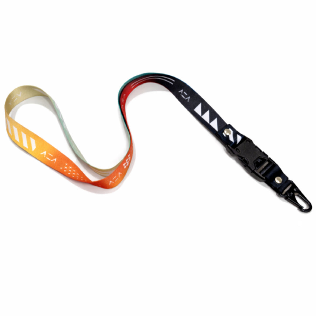 AZA Multi Tone Gradation Lanyard - Blue