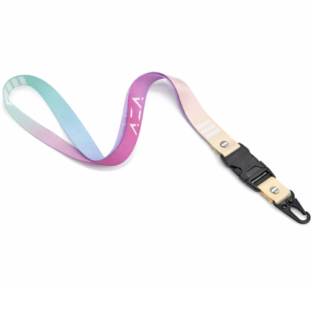 AZA Aurora Vibrant Lanyard - Pink