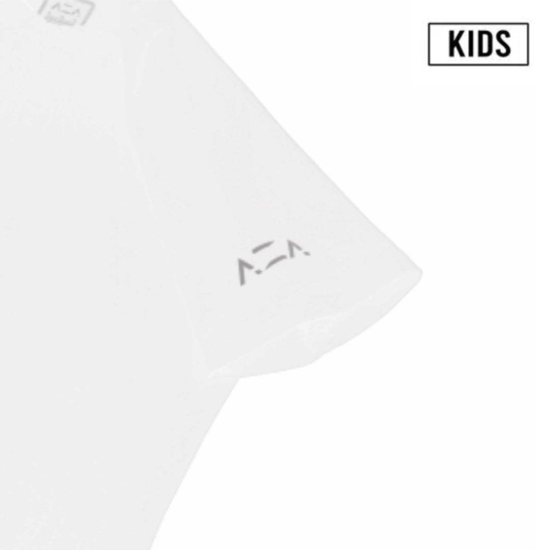 AZA Baselayer Short Kids Sleeve - White