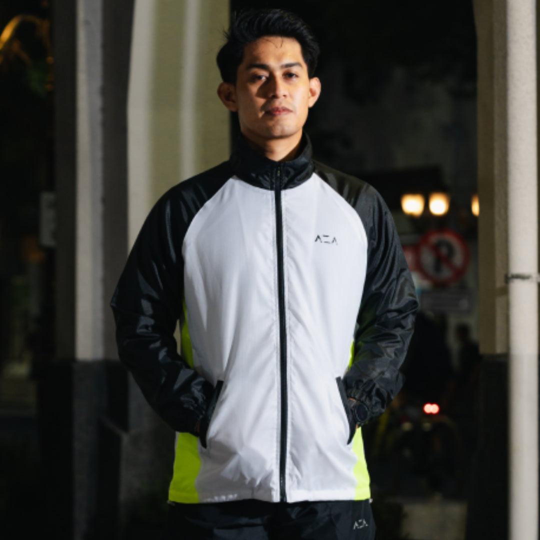 AZA Ultra Windbreaker Jacket - White