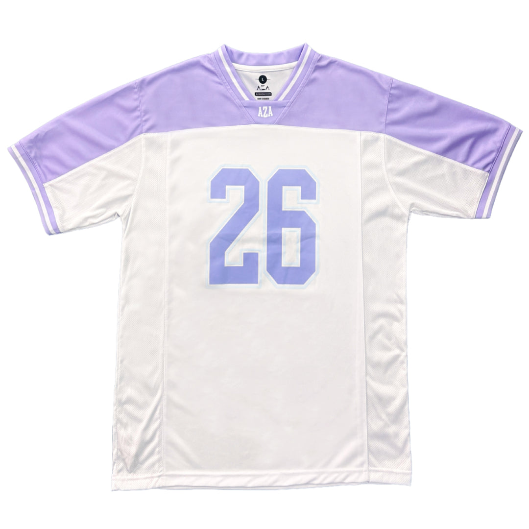 AZA Purple Hustle American Football Jersey - Purple