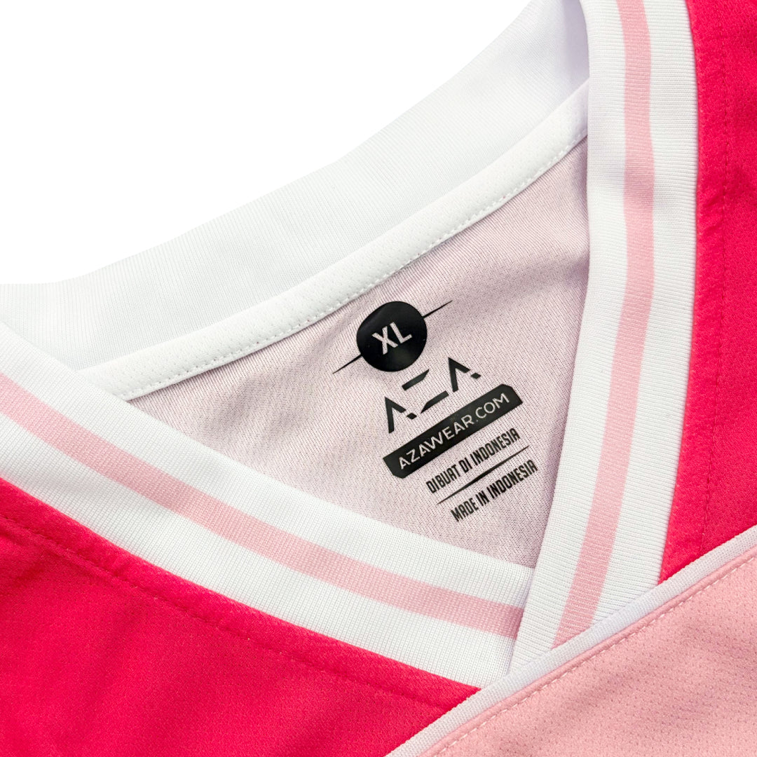 AZA Pink Play American Football Jersey - Pink