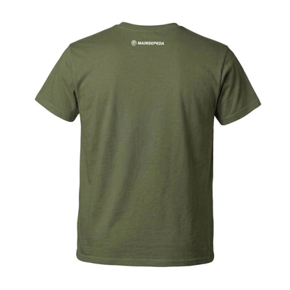 AZA x MAINSEPEDA No Road No Problem Explorer T-Shirt - Green