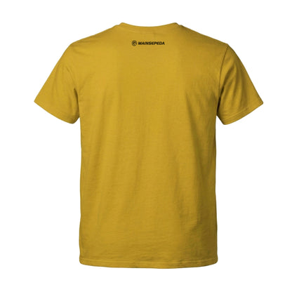 AZA x MAINSEPEDA No Road No Problem Ride Anywhere T-Shirt - Yellow