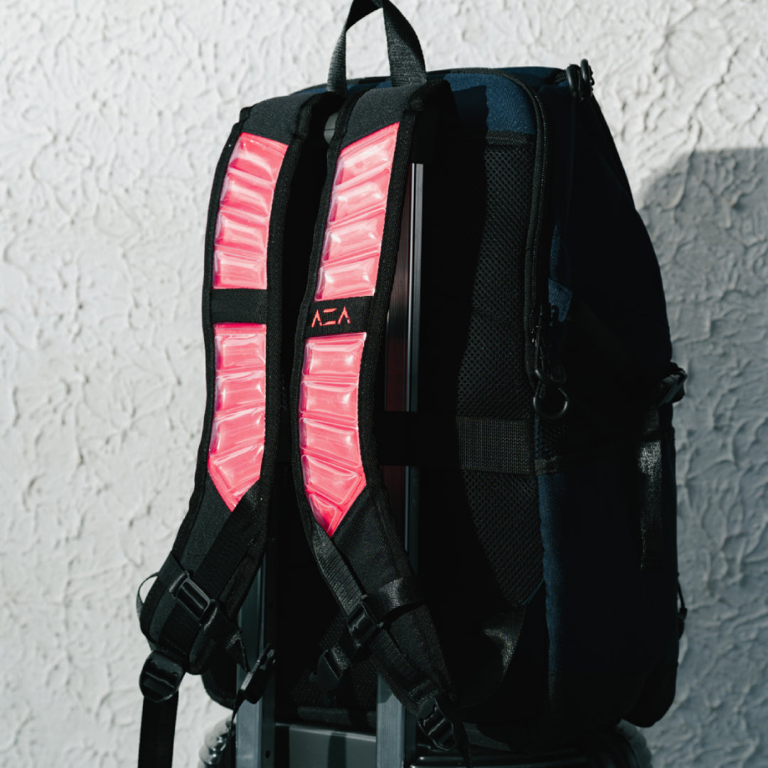 AZA Court Basketball Backpack - Navy