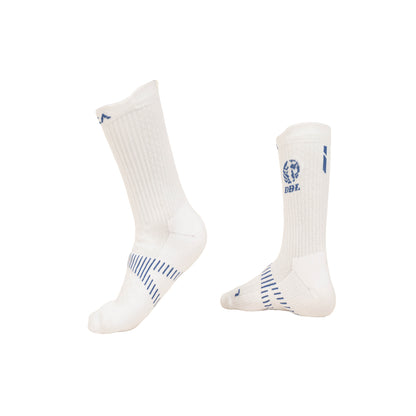 AZA x DBL Player Edition Crew Socks - Black White Red