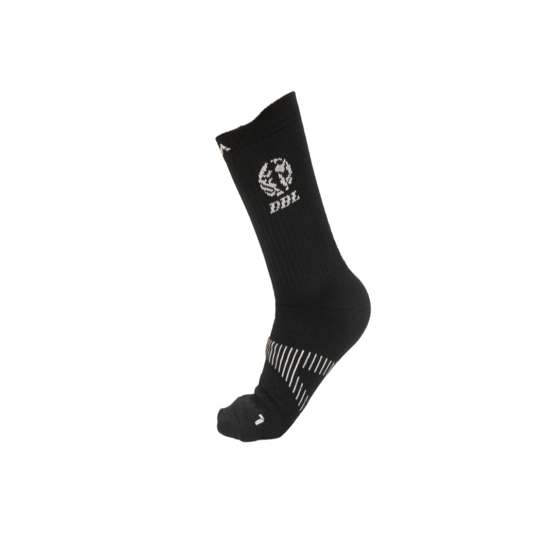 AZA x DBL Player Edition Crew Socks - Black White Red