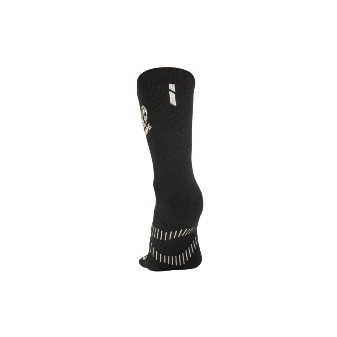 AZA x DBL Player Edition Crew Socks - Black White Red