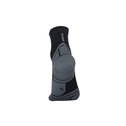 AZA Ignite II Quarter Socks - White Black