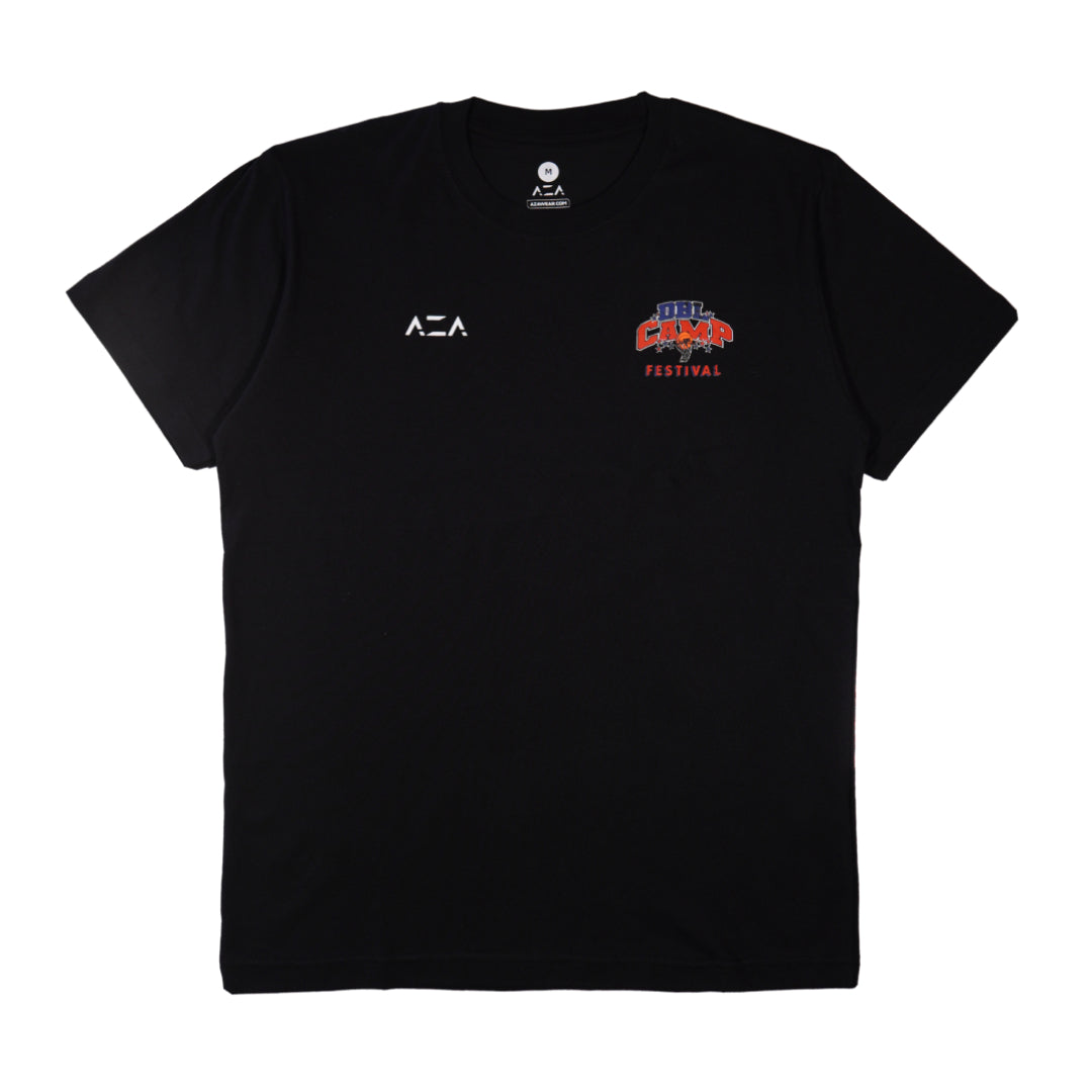 AZA x DBL Camp Edition Retro Hoops T-Shirt - Black