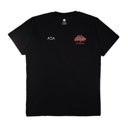 AZA x DBL Camp Edition Retro Hoops T-Shirt - Black