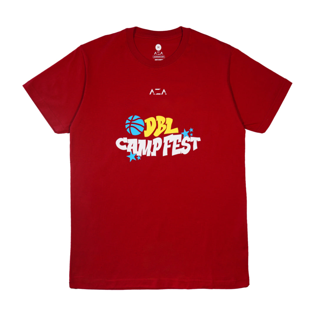 AZA x DBL Camp Edition Rising Star T-Shirt - Maroon