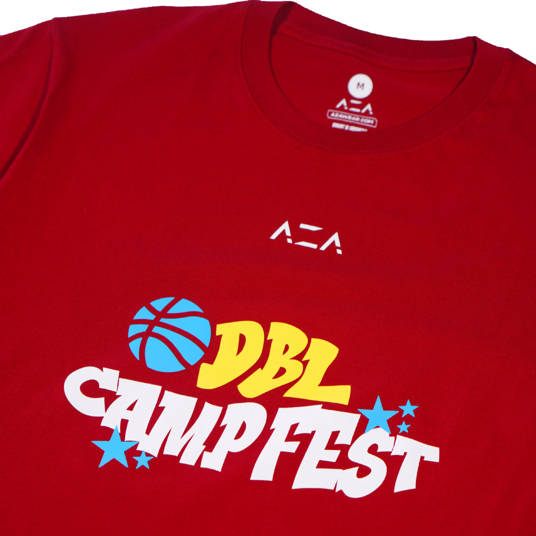 AZA x DBL Camp Edition Rising Star T-Shirt - Maroon