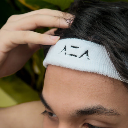 AZA x DBL Basic Essential Headband - White