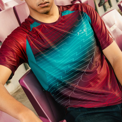AZA Portugal Goal Edition Multisport Jersey - Maroon